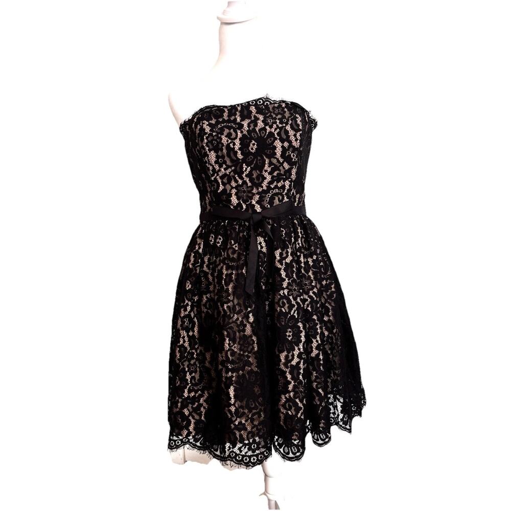 Robert Rodriquez Target Collab Black Lace Dress 6 Formal Promotion